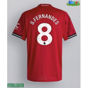 Manchester United Bruno Fernandes #8 Hemmatröja 2025-26 Kortärmad